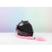 Resim Gaia Ride Motopony Kadın 3m Örme Kask Saç Aksesuarı Şeker Pembe 