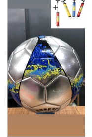 Resim TOPROCKSTORE Dikişli Futbol Topu 5 Numara Şişirme Pompası Hediyeli 