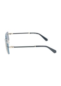 Resim Calvin Klein Jeans Ckj 25206s 044 61 Unisex Dikdörtgen Gümüş Metal Güneş Gözlüğü Gri 