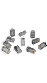Resim S-Link Sl-M66 Cat6 100Lük Metal Ftp Jack Pak 
