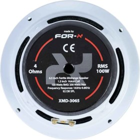 Resim For-X XMD-3065 Oto Araç Ses Sistemi Uyumlu Midrange 16 cm Hoparlör Midrange Spekar 