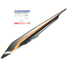 Resim Modenas Gt135 Dış Dizlik Sinyal Üstü Etiketi Turuncu Sol 