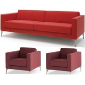 Resim Koltukstilim G-32 Üçlü Bekleme Takımı Kırmızı 