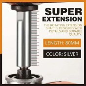 Resim Xiaobaoyu 3pc Açılı Taşlama Uzatma Biyel, M10 Diş Adaptörü, 80MM (Yurt Dışından) 