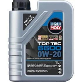Resim Moly Top Tec 6600 0W-20 1 Litre Otomotiv Bakım Ürünü 