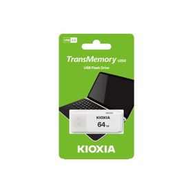 Resim Kioxia 64GB U202 Beyaz Usb 2.0 Flash Bellek 