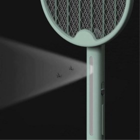 Resim Lisinya Tenis Raketi Tipi Masaüstü Olabilen Gece Lambalı Sinek Kovucu,öldürücü Raket ( Lisinya ) 