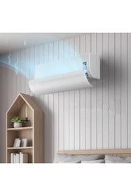 Resim electroon Ayarlanabilir Klima Rüzgar Kesici Hava Yönlendirici 85x16cm 