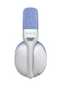Resim Aula S6 Type-C Mikrofonlu Bluetooth Oyuncu Kulaklığı 