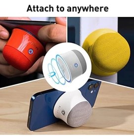 Resim Mcreative Küçük Mıknatıslı Bluetooth Hoparlör, İphone 12/13 Serisi Için, Mini Duş Hoparlörü, Golf Arabası Için Monte Edilebilir, Gerçek Kablosuz Taşınabilir Bluetooth Hoparlör 