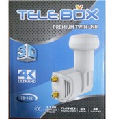 Resim TELEBOX Premıum Twın 2'li Lnb 