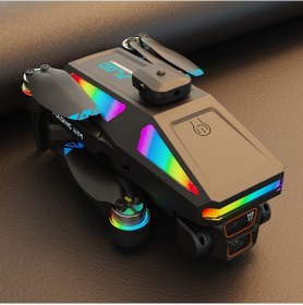 Resim S5 Pro Akıllı Drone Katlanabilir Ve 4k Hd Kameralı Çift Lensli Yüksek Hızlı Çocuklar İçin Uygun Drone-1444 