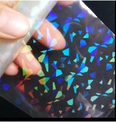 Resim Hobizubi Lazer Hologram Kırık Cam Modeli H-1- 5 mt 