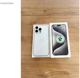 Resim Apple iPhone 15 Pro Max İkinci El TR | 1 TB | Beyaz 