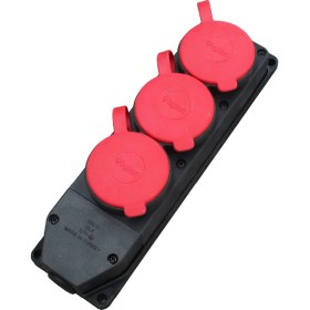 Resim Bylion Üçlü Grup Priz Trifaze Kauçuk 380/415 V 25A 