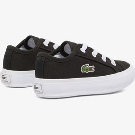 Resim Lacoste Backcourt Bebek Siyah Spor Ayakkabı 