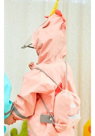 Resim Unicorn Somon Pembe 3d Su Gecirmez Yağmurluk 001 