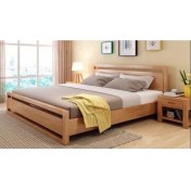 Resim Zerka Concept Vlora Ithal Çam Masif Ahşap Başlıklı Karyola 120 x 200 