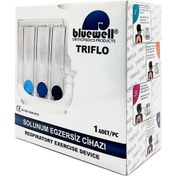 Resim Bluewell Solunum Egzersiz Cihazı Triflo 3 Top 