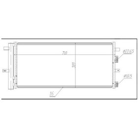 Resim ORIS CFR580016 Klima Brazing Condenser A/M Mondeo 2015 940626 