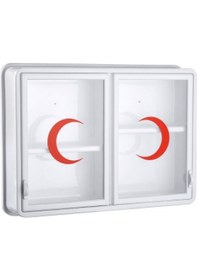 Resim Cam 2 Kapaklı Ecza Dolabı 35x49x10 Cm Go-53-vice 02255 