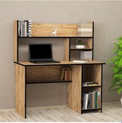 Resim Kalenderdekor1 Kalender Dekor Jimmy 120 Cm Çalışma Masası Jm04 Meşe 