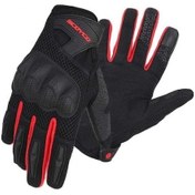 Resim Scoyco MC58 Korumalı Motosiklet Eldiveni Kırmızı 