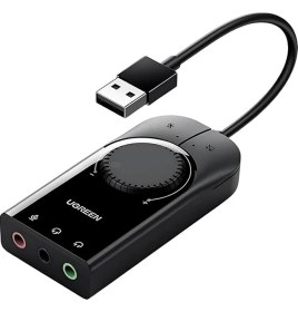 Resim Harici USB Ses Kartı, 15 cm 