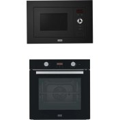 Resim Franke Fsl 20 Mw Bk Mikrodalga Fırın Fsl 86 H Bk Fırın Siyah 2li Ankastre Set 
