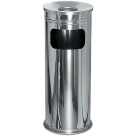 Resim Maxiflow Paslanmaz Çelik Ayaklı Kolon Küllük Dış Mekan Sigaralık No:2 