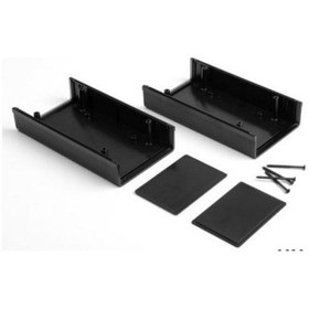 Resim Elektronik Proje Kutusu (Ölçüleri: 85X155X60Mm) - Siyah 