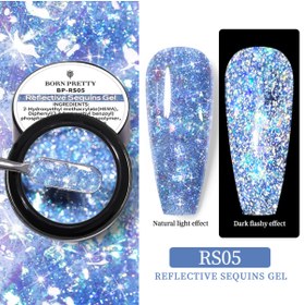 Resim Born Pretty Reflectıve Squıns Gel (reflektörlü Simli Pullu ) 5 Ml 