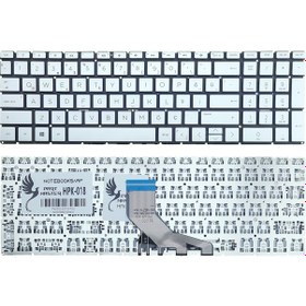 Resim HP Uyumlu 250 G7 (6MP65ES), 250 G7 (7DF53EA) Klavye (Gümüş) 