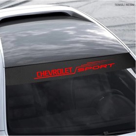 Resim Chevrolet Cruze İçin Uyumlu Aksesuar Oto Ön Cam Sticker6758 