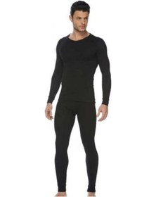 Resim Termal Takım Alt Üst 0125-0126 Siyah 