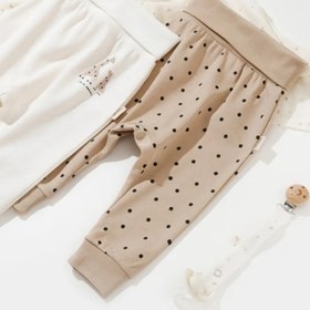 Resim Organik Pamuk Giraffe İkili Pantolon - 12-18 Ay 