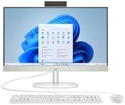 Resim HP 24 CR2011NT D2VC1EA Intel Core Ultra 7 255U 16GB 512GB SSD 23.8 inç FHD FreeDos All In One PC 
