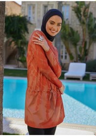 Resim Mayovera Batik Tarçın Tek Üst Mayo 001 