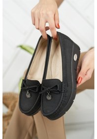 Resim Nesil Shoes Nstar 401 Siyah Kot Anatomik Günlük Kadın Ayakkabı-siyah Kot Kot Rengi - Siyah 