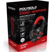Resim Polygold PG-6965 Tek Jacklı USB Işıklı Oyuncu Kulaklığı 