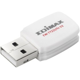 Resim Edimax Ew-7722Utn V2 300Mbps Kablosuz N Mini USB Adaptör 