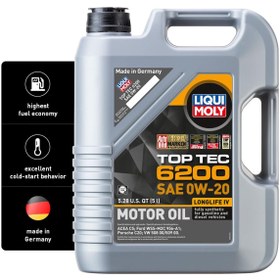 Resim Liqui Moly 6200 OW20 - ORJİNAL ÜRÜN GARANTİSİ 