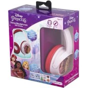 Resim Volkano Kablolu Kulaklık Disney Prıncess Çocuk Kulaklığı Lisanslı DY-6513-PR2 5 Adet Sticker Ile Birlikte 