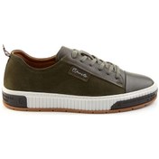 Resim Bambi Haki Leather Erkek Sneaker E01018033543 