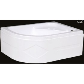 Resim Alika 110 x 90 CM Asimetrik Mini Küvet Panelli 