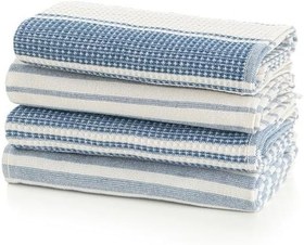 Resim Soley Izay 4'lü Mutfak Havlusu, Mavi 