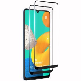 Resim Samsung Galaxy A22 4G Crystal Seramik Nano Ekran Koruyucu Siyah (2 Adet) Microsonic