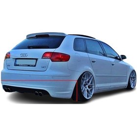 Resim Audi A3 8p 5 Kapı 2003 2008 Arka Ek Plastik 