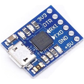 Resim CP2102 Micro USB 2.0 UART TTL Seri Dönüştürücü Arduino Modül 