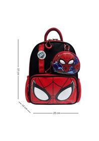 Resim Anaokulu Sırt Çantası Spiderman Benzeri Erkek Çocuk Kreş Çantası 33 25 Cm Ortopedik Örümcek Adam Siyah 